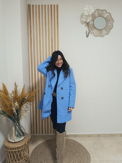 Abrigo Nube azul