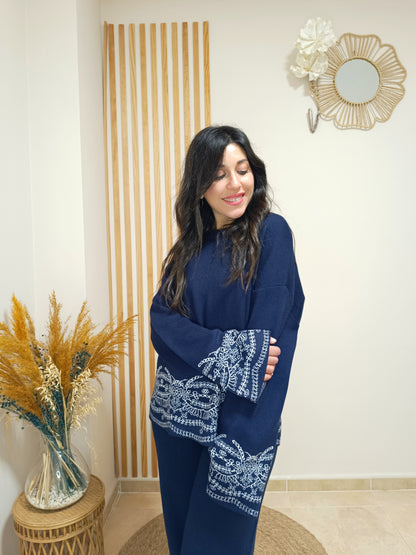 Conjunto de punto Simona