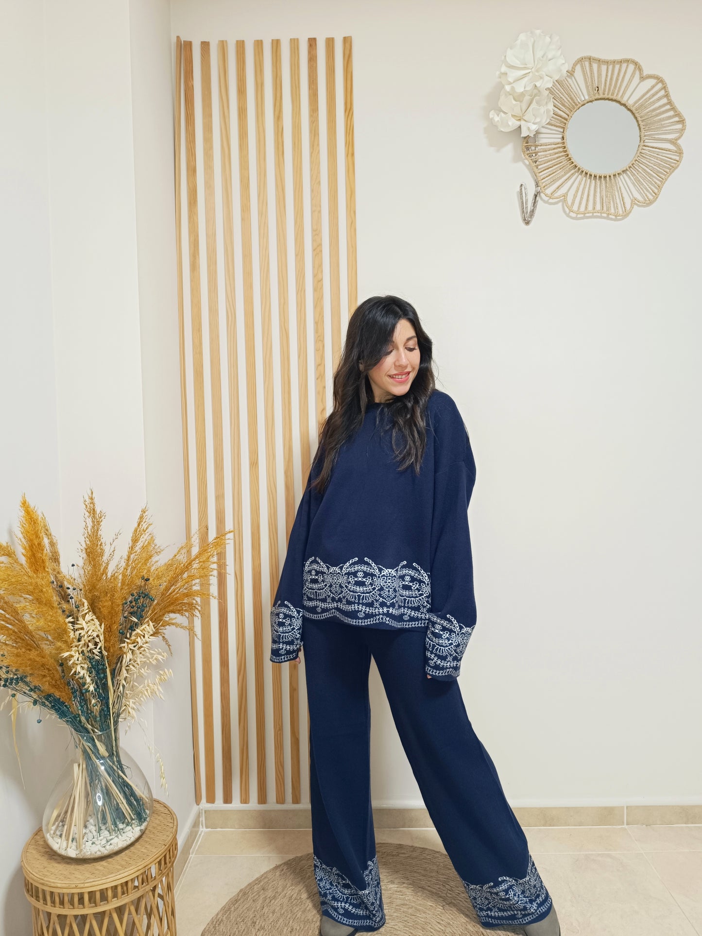 Conjunto de punto Simona