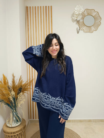 Conjunto de punto Simona