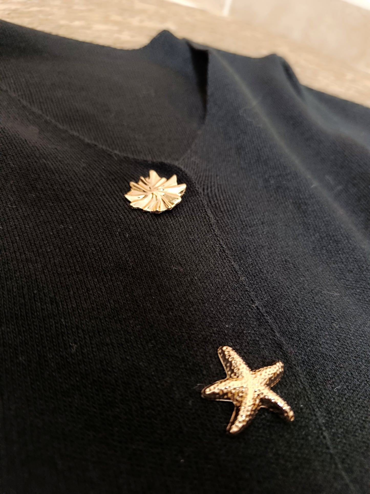 Top punto Ariel beige