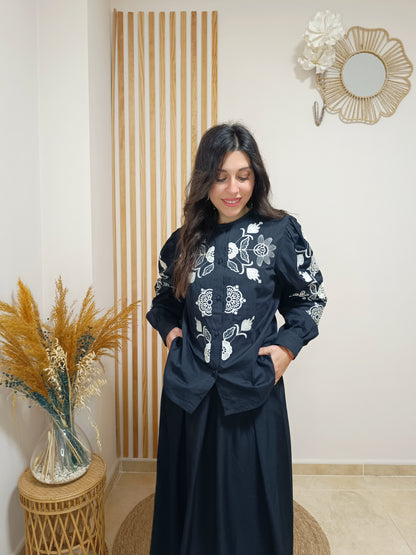 Camisa Eloísa negro