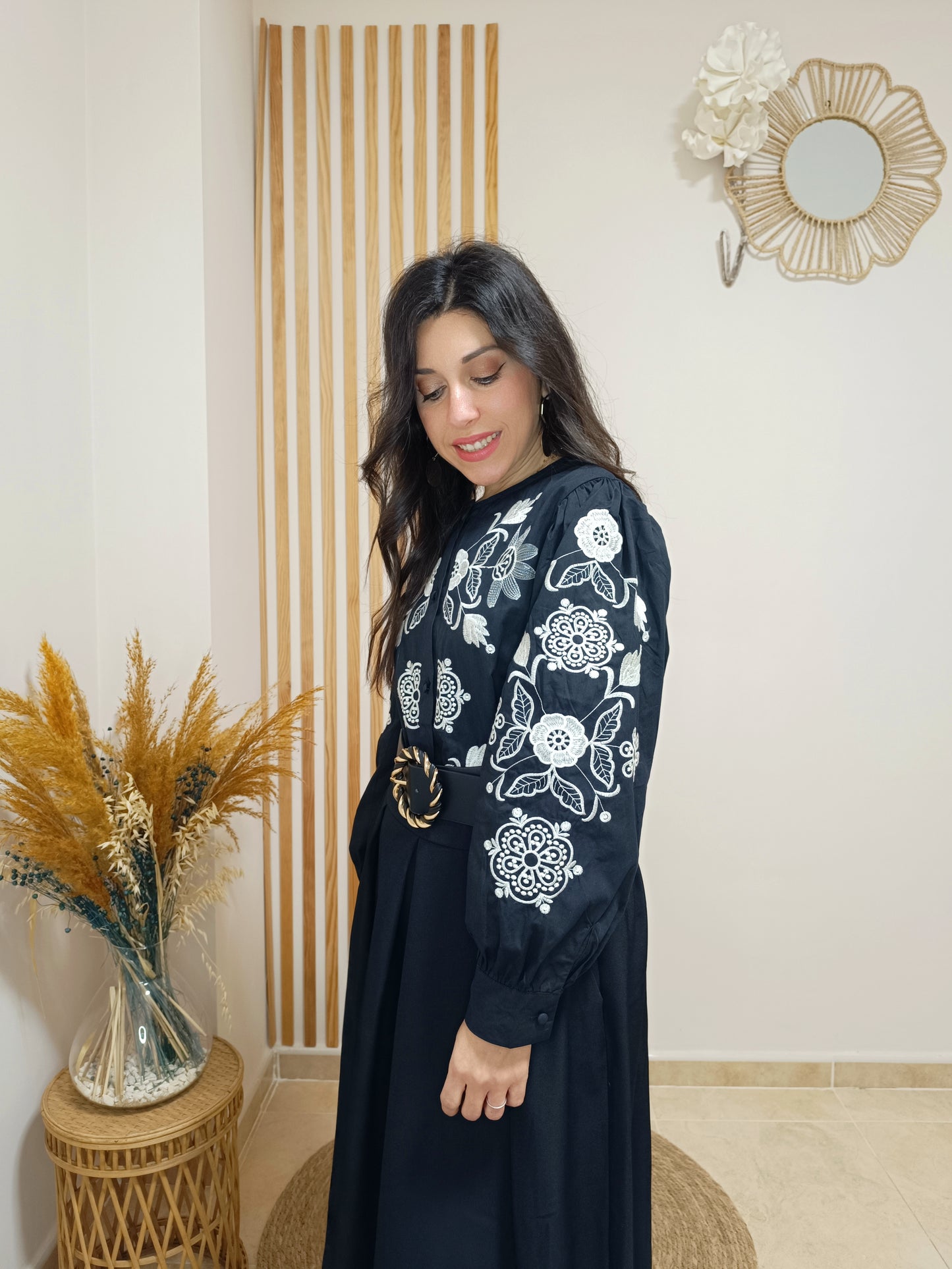 Camisa Eloísa negro