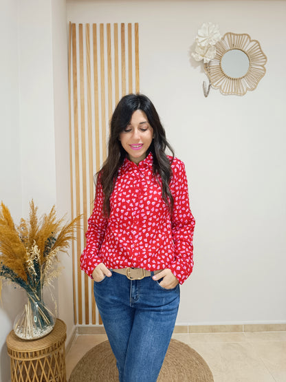 Camisa Ágatha roja
