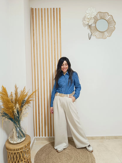 Pantalón Milán beige