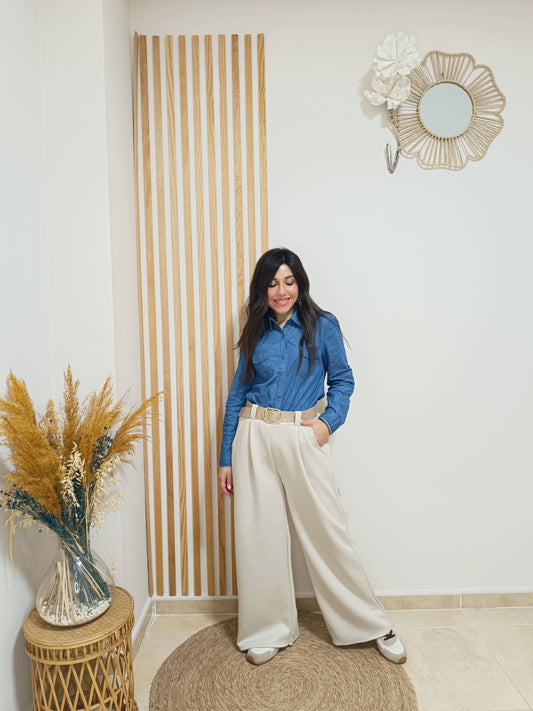 Pantalón Milán beige