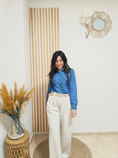 Pantalón Milán beige