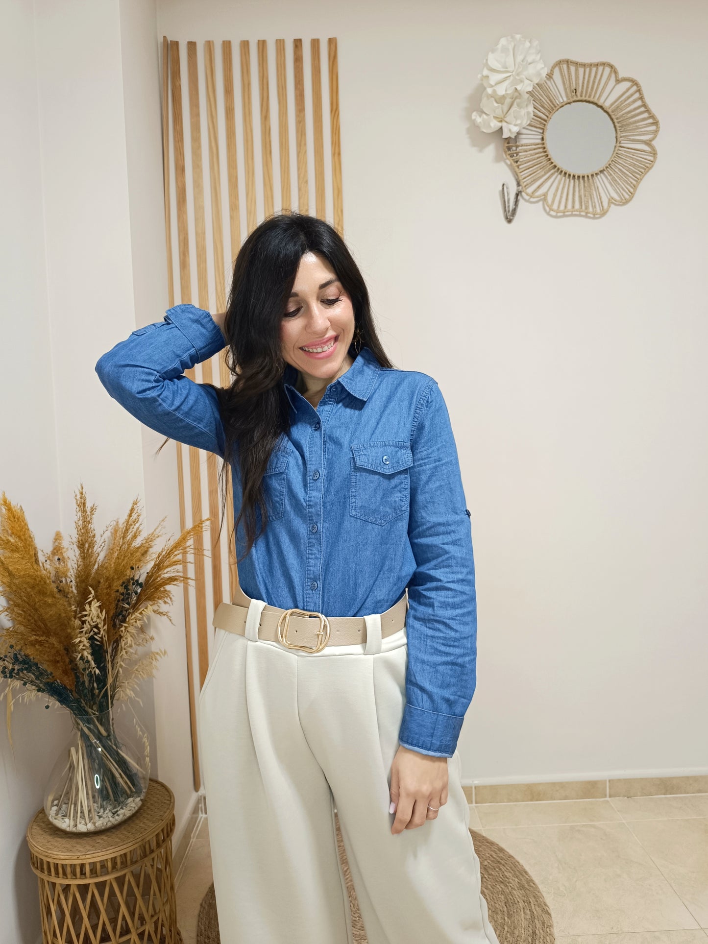 Pantalón Milán beige