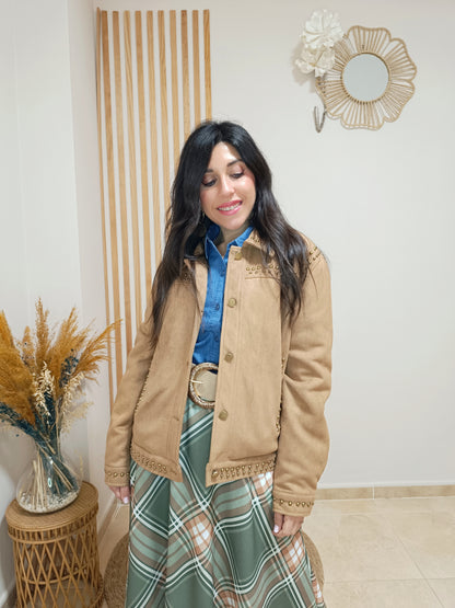 Chaqueta Dallas cámel