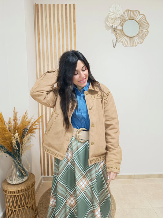 Chaqueta Dallas cámel