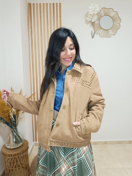 Chaqueta Dallas cámel