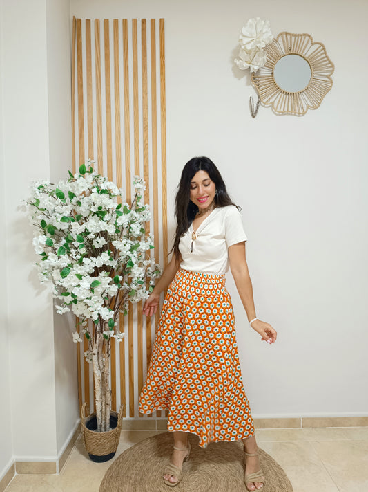 Pantalón Cleo naranja