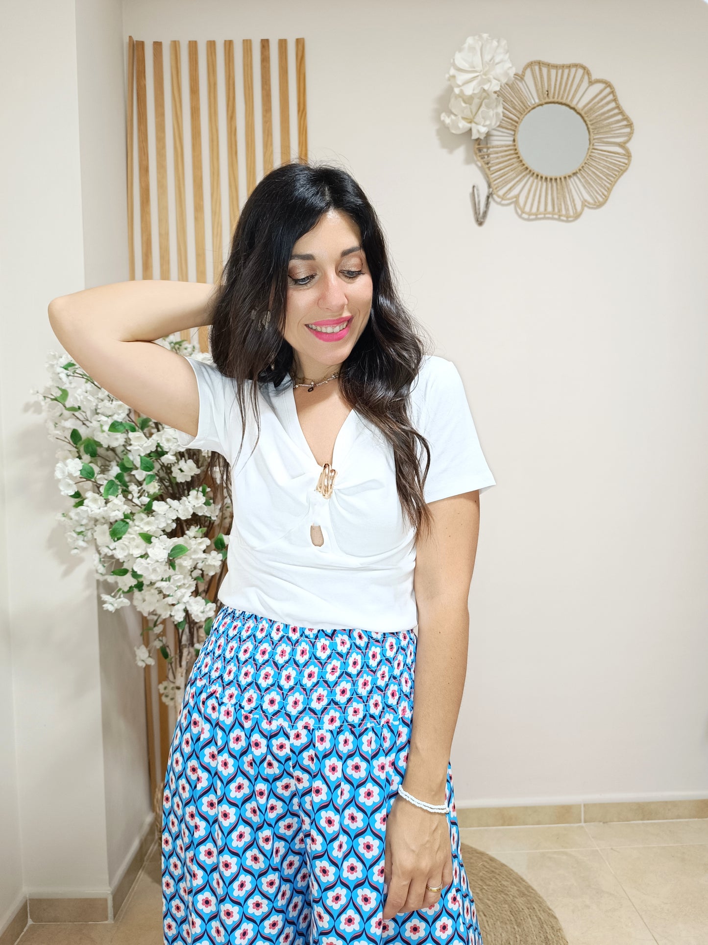Camiseta Selene blanco