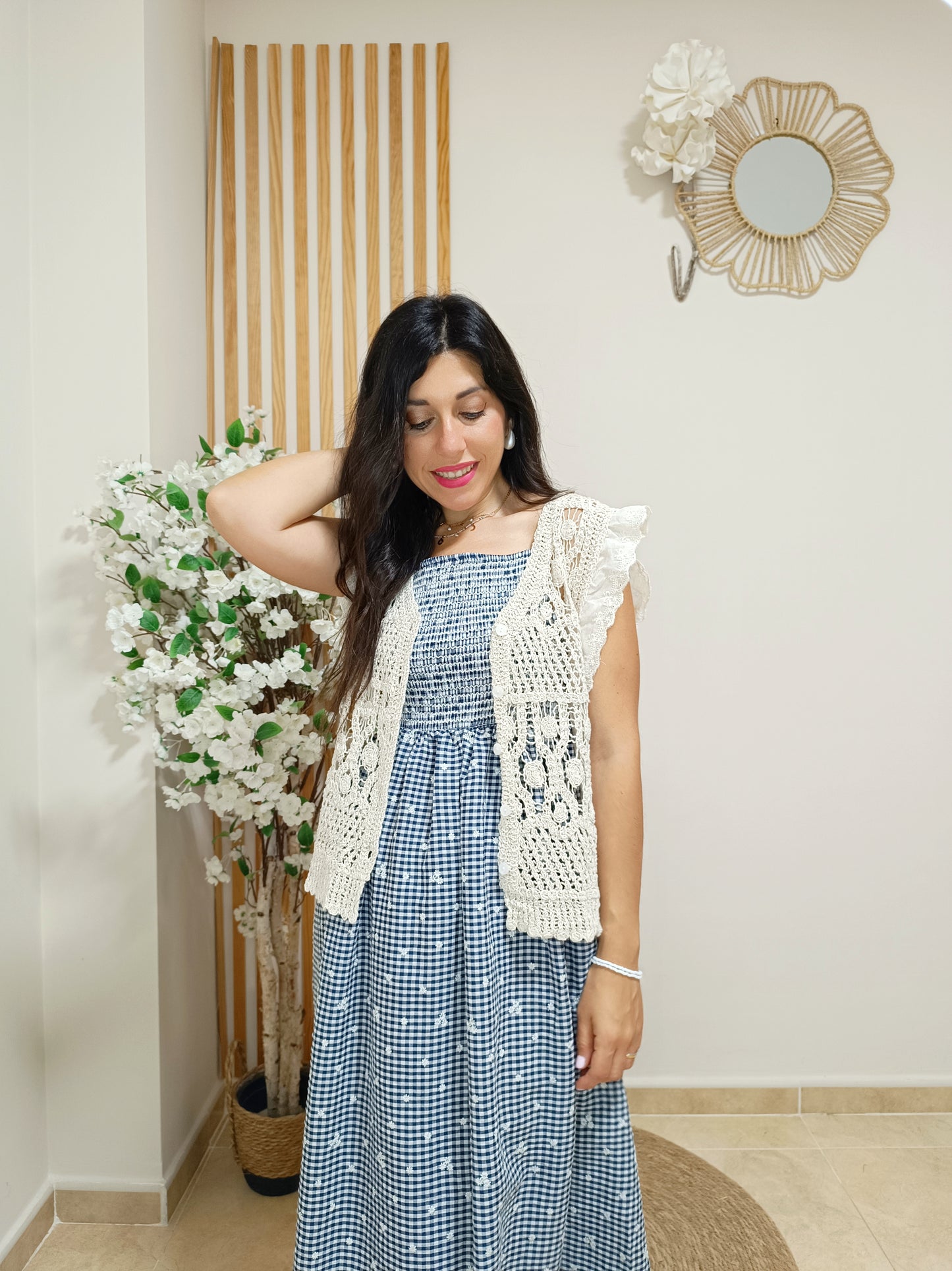 Chaleco Brisa crochet