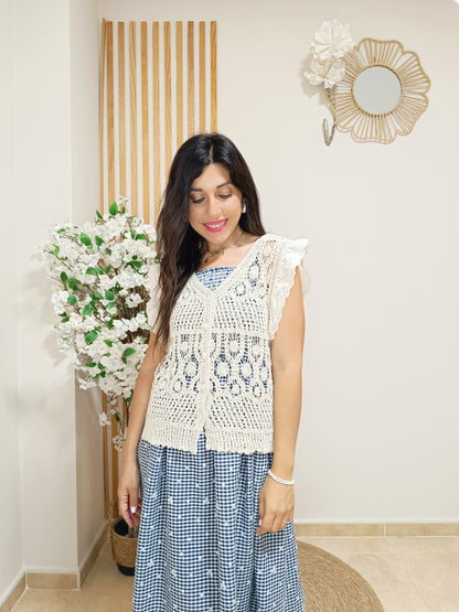 Chaleco Brisa crochet