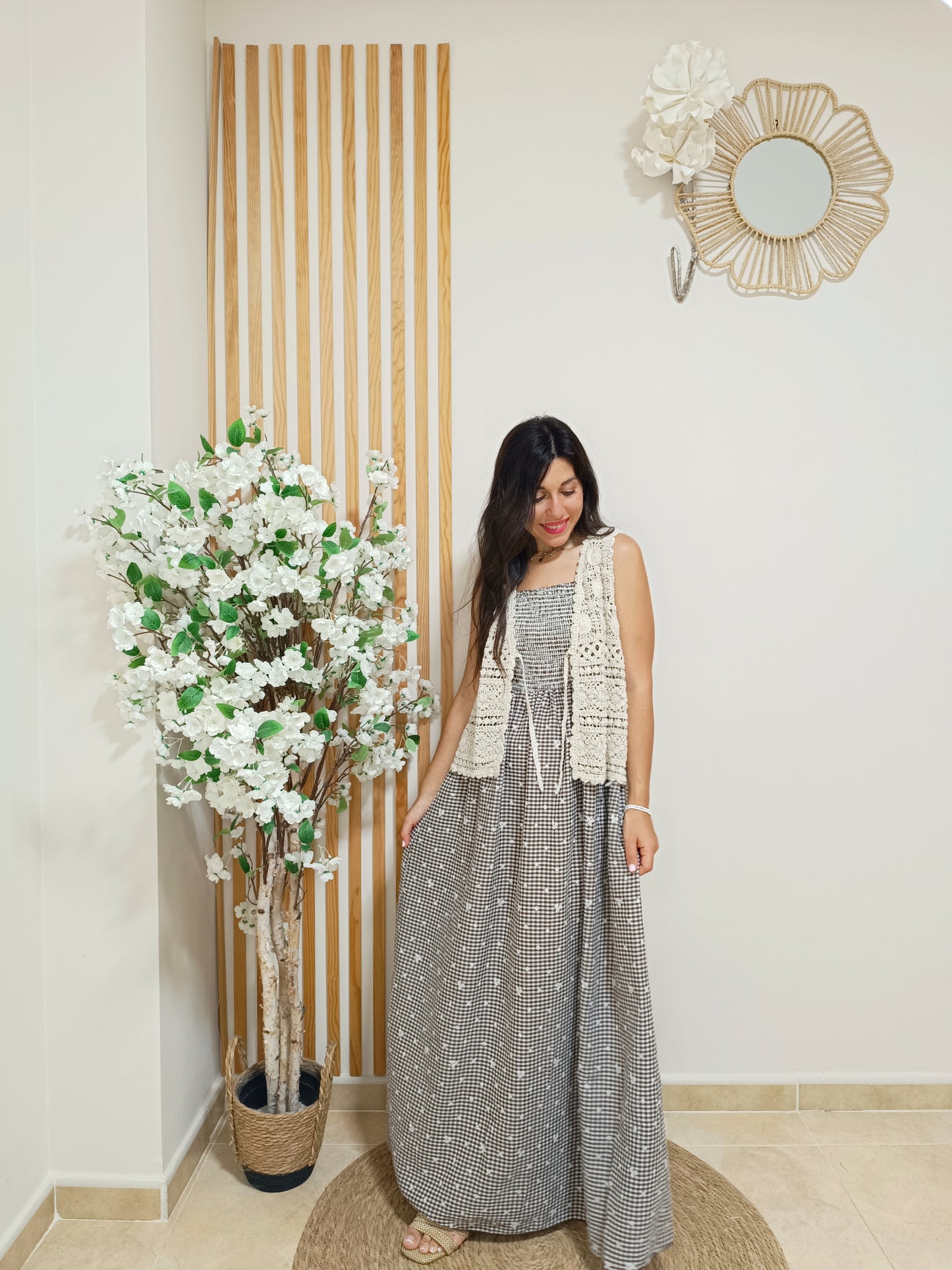 Chaleco Sol crochet