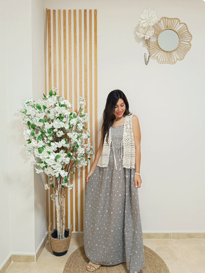 Chaleco Sol crochet