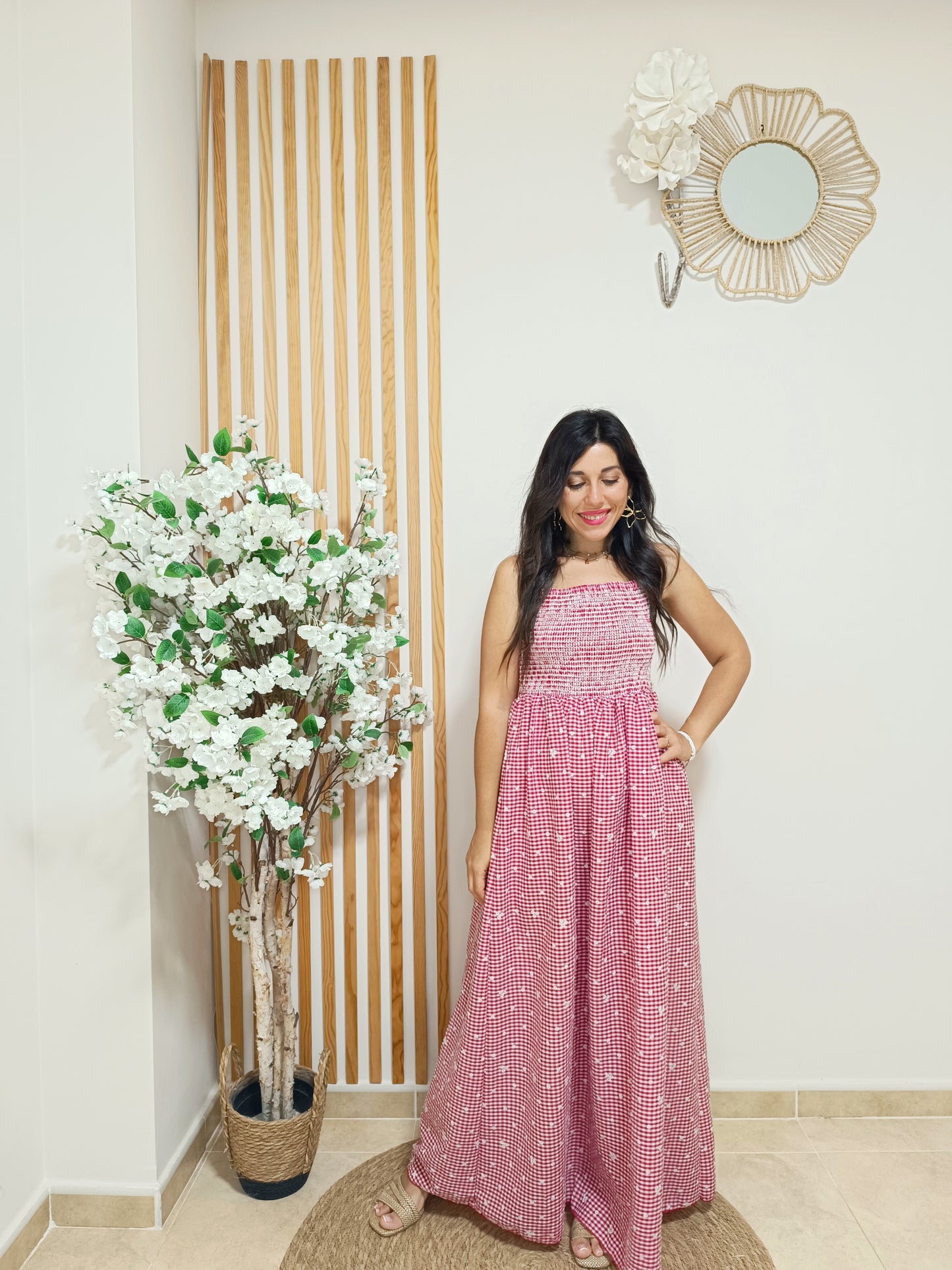 Vestido Gaia rojo