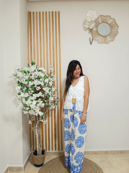 Pantalón Creta azul