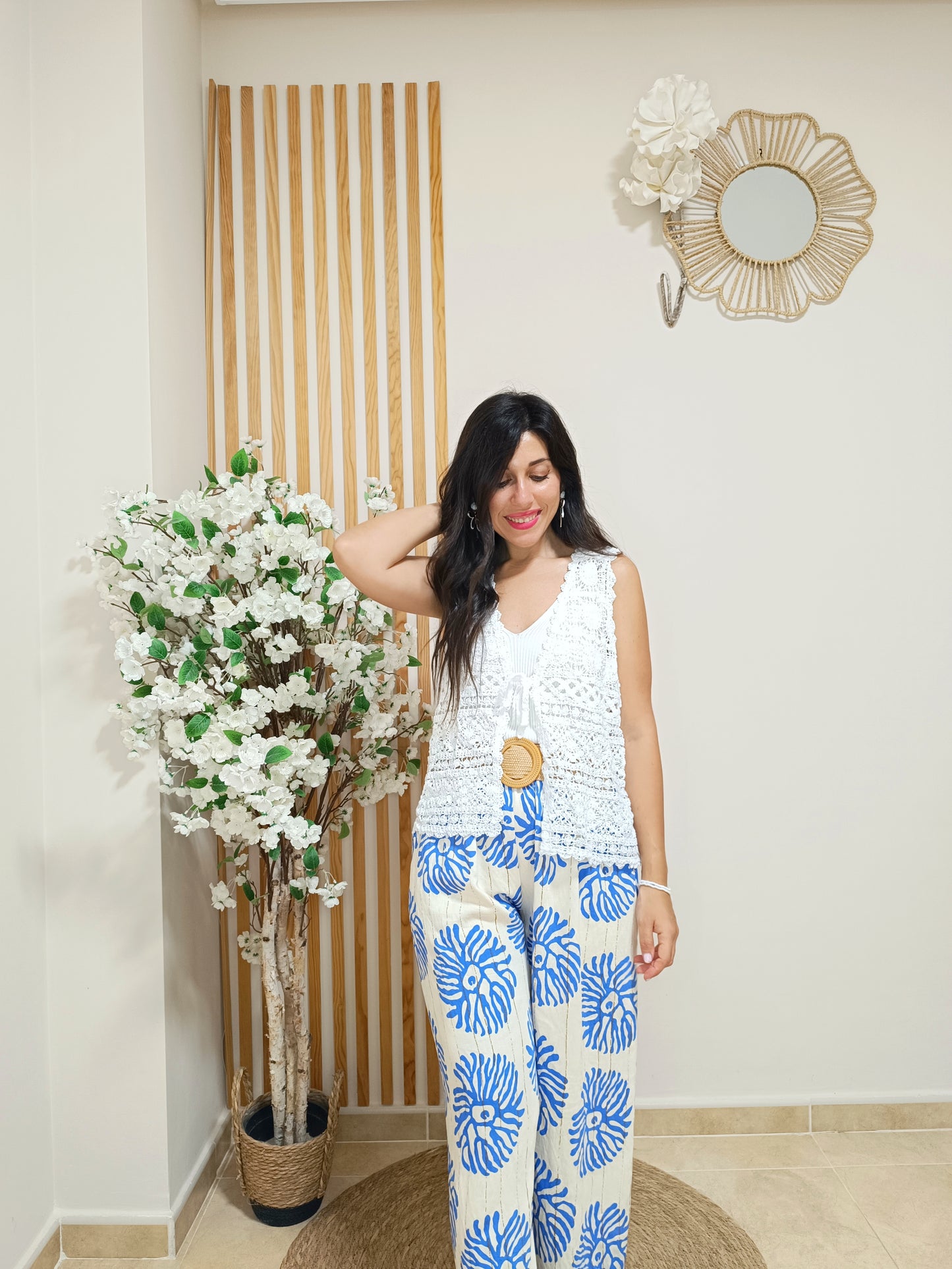 Pantalón Creta azul