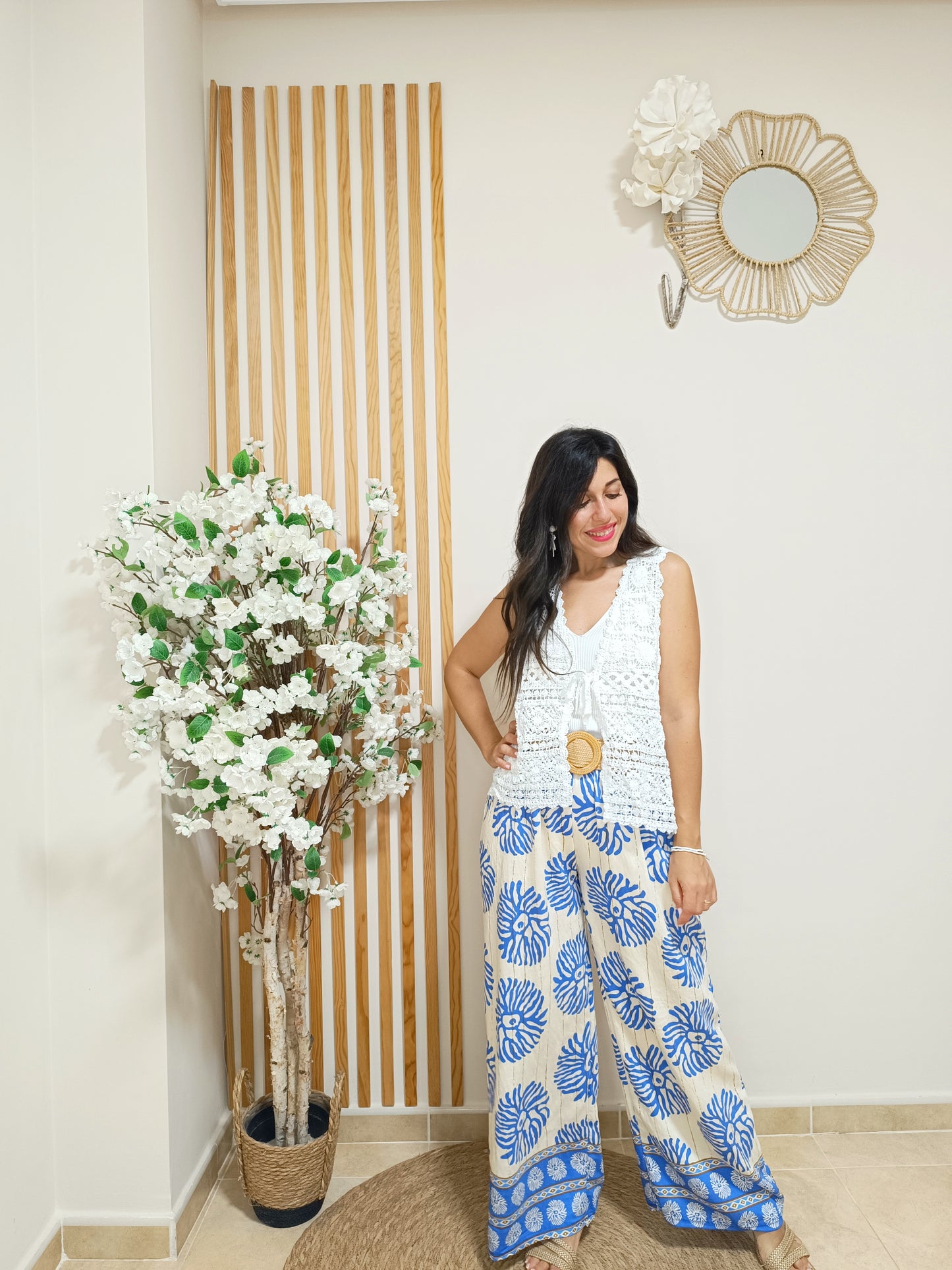 Pantalón Creta azul