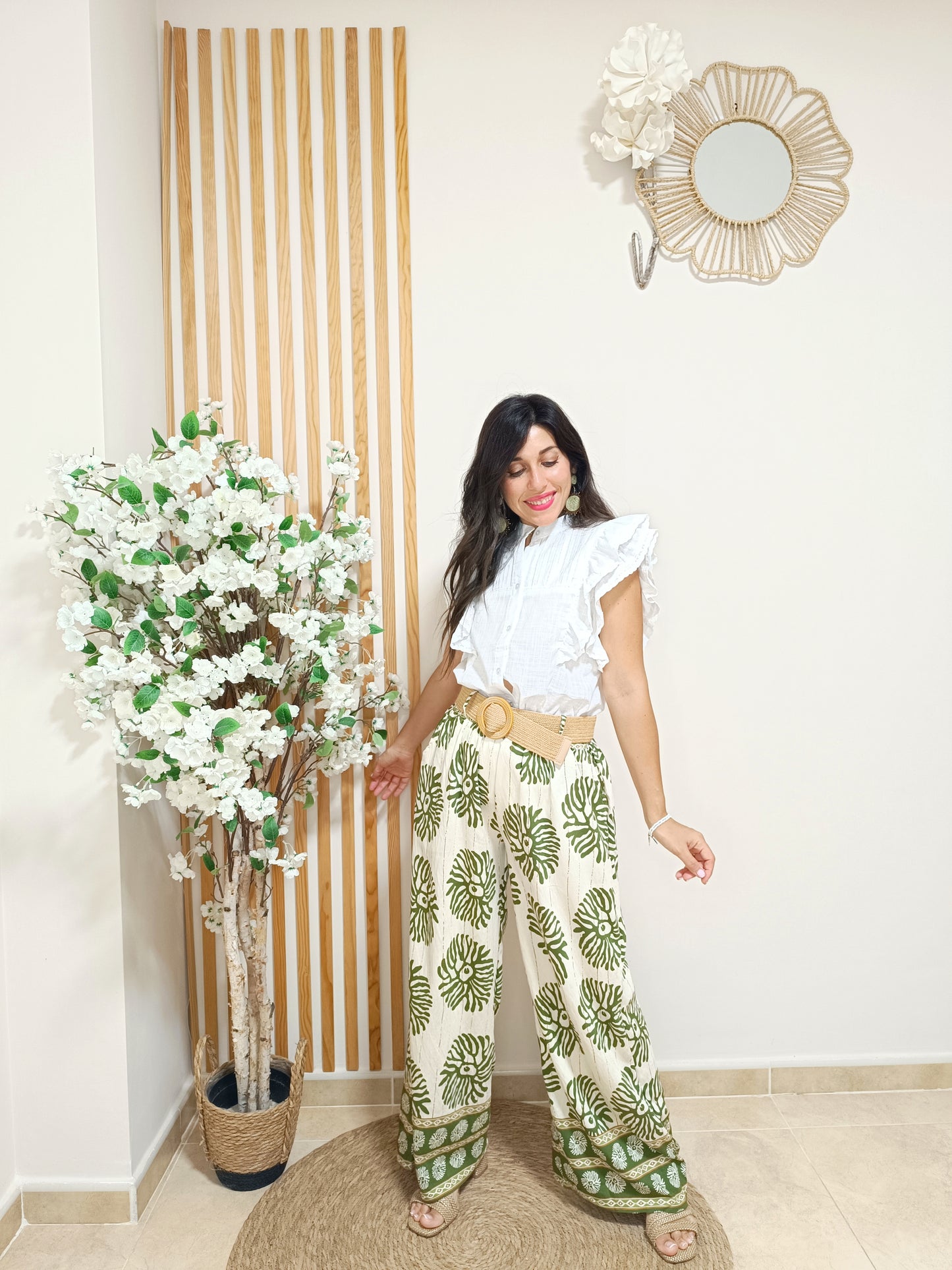 Pantalón Creta verde
