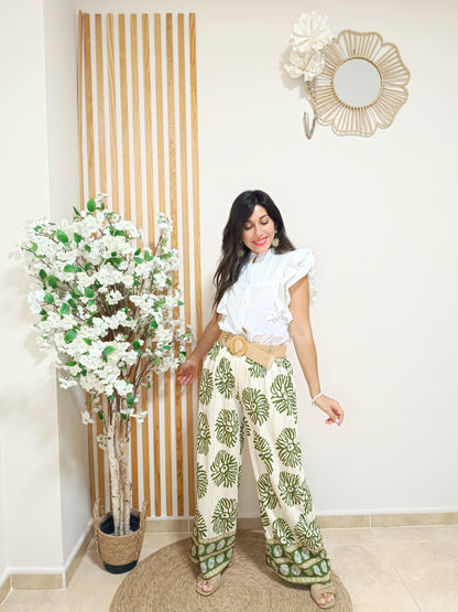 Pantalón Creta verde