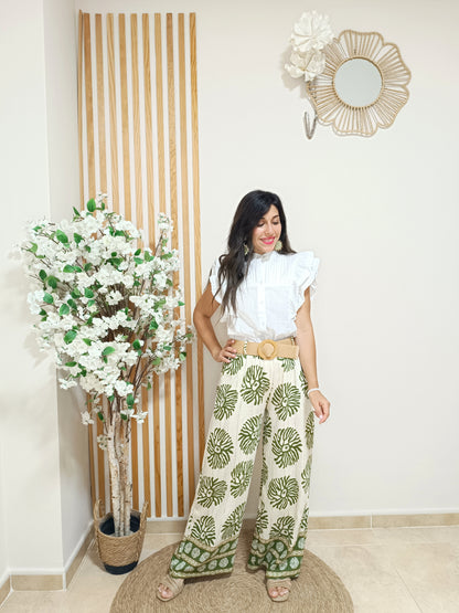 Pantalón Creta verde