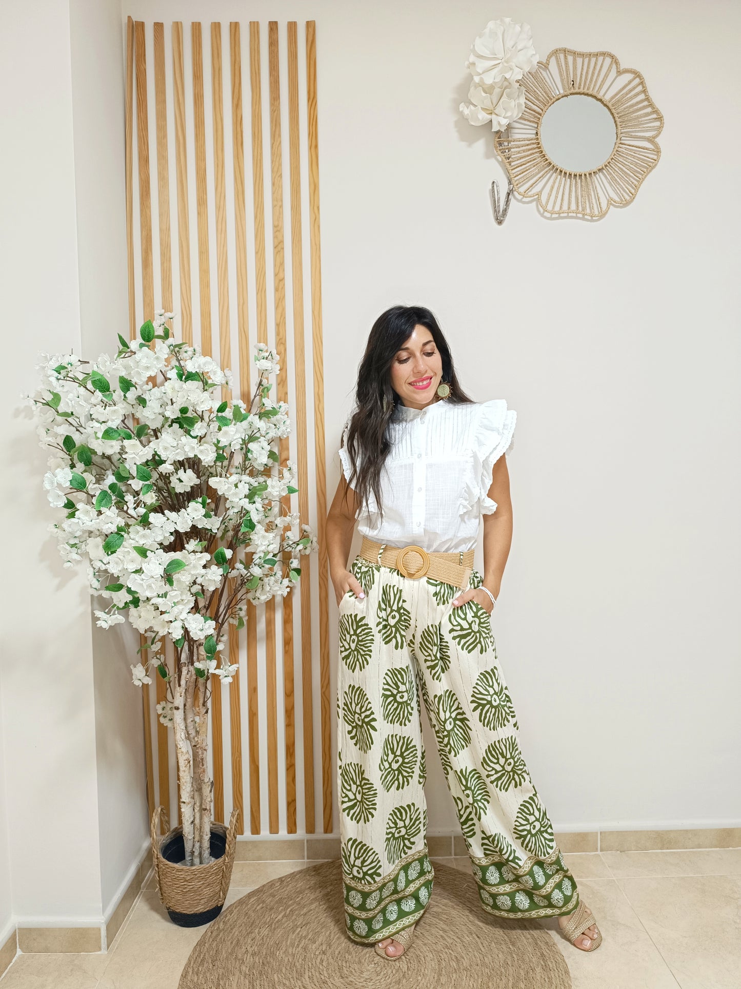 Pantalón Creta verde
