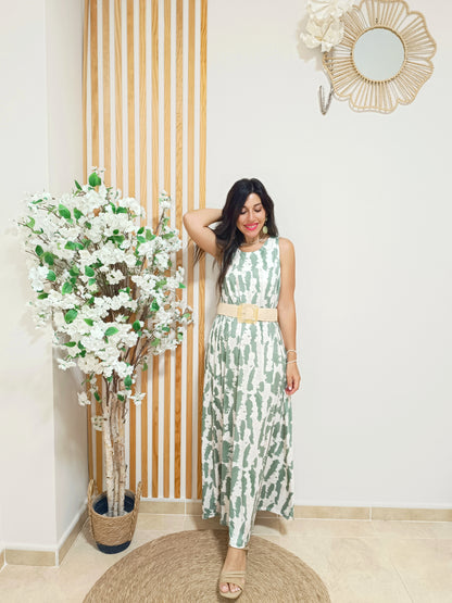 Vestido Madeira licra fría