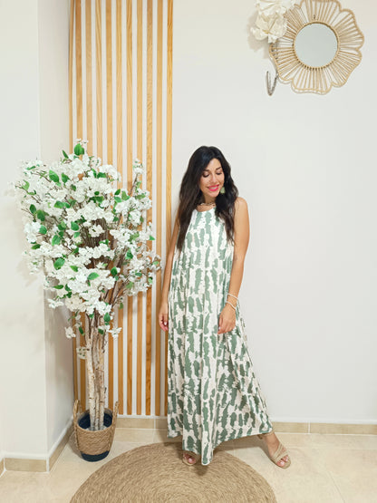 Vestido Madeira licra fría