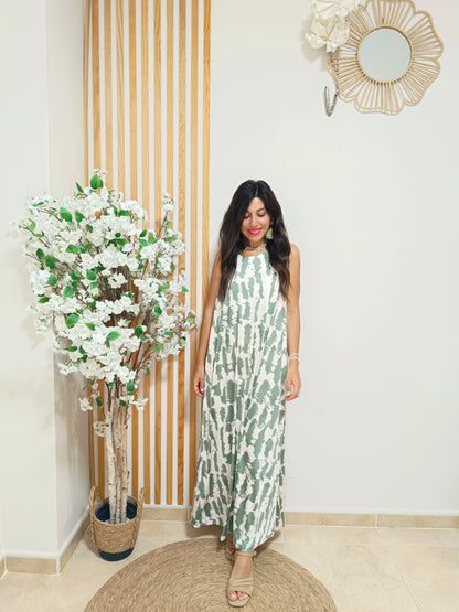 Vestido Madeira licra fría