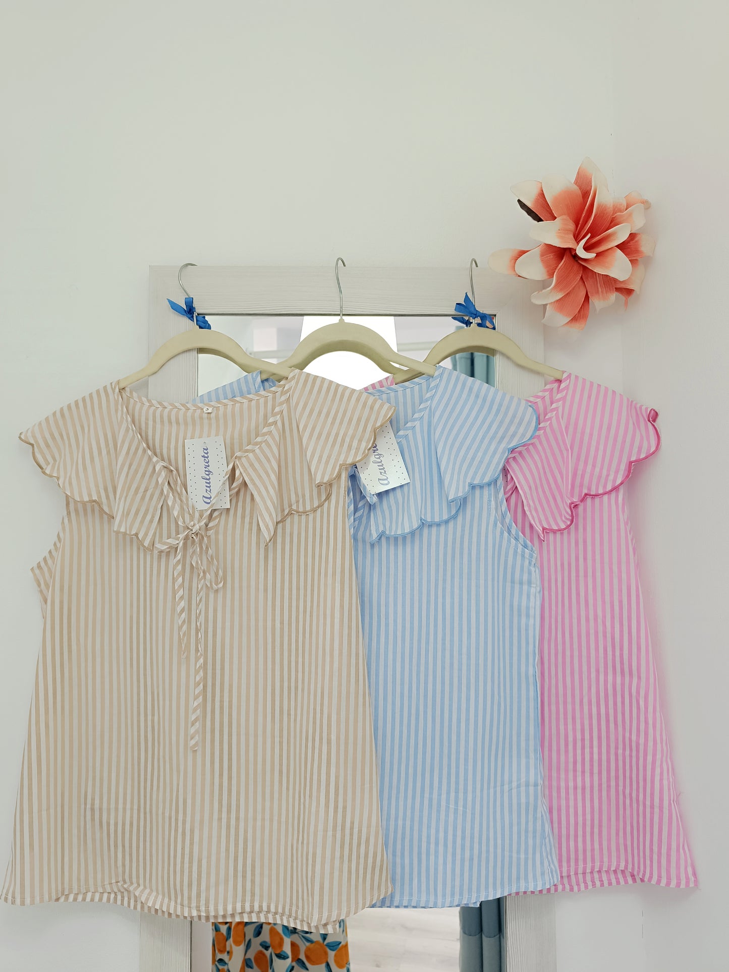 Blusa Mónaco rosa
