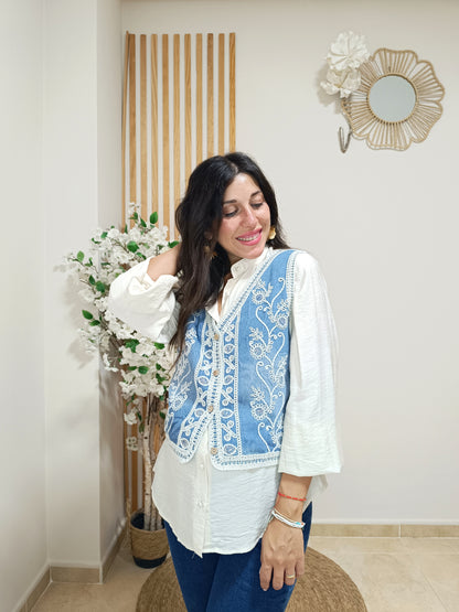 Chaleco denim Edurne