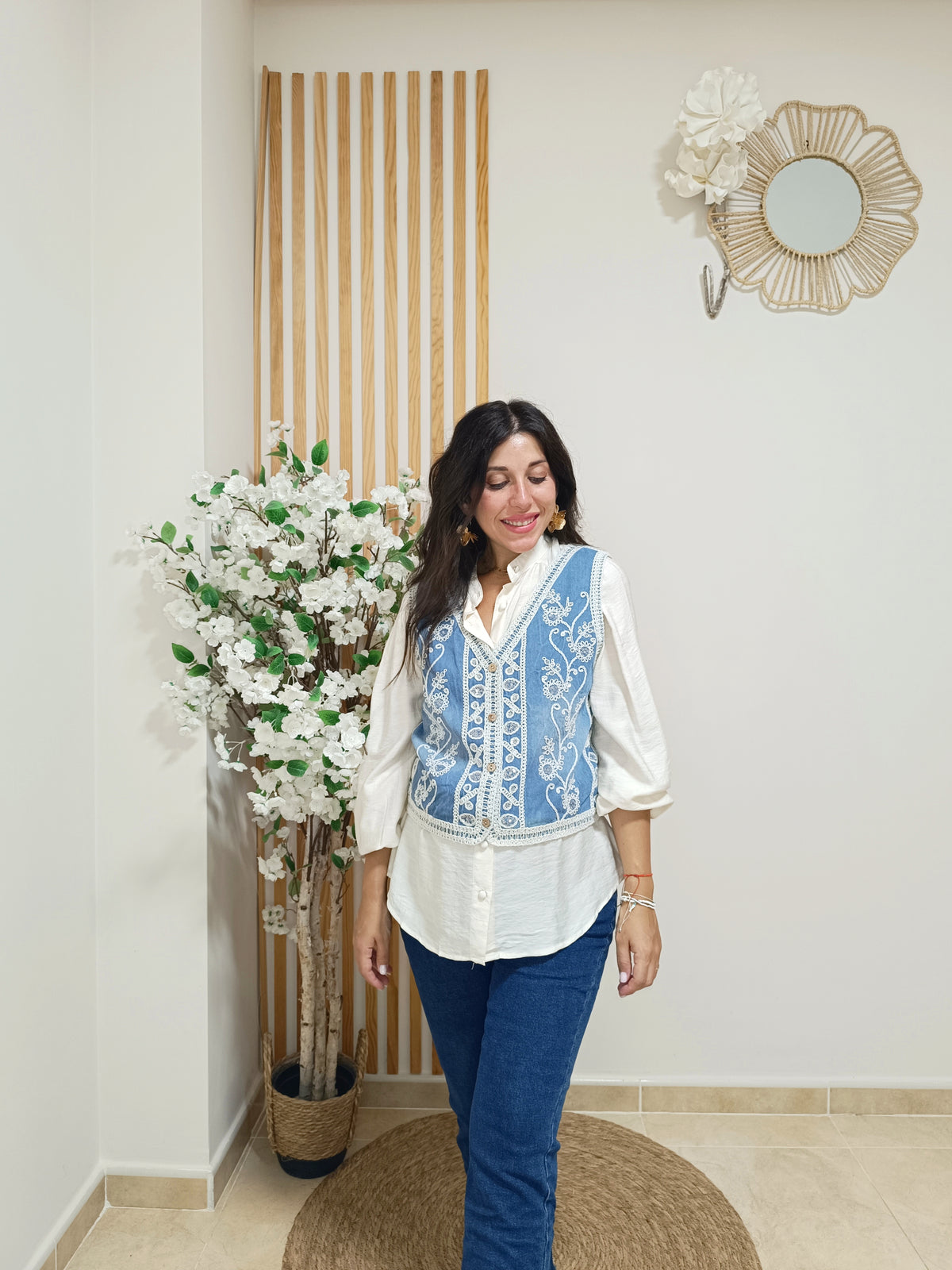 Chaleco denim Edurne