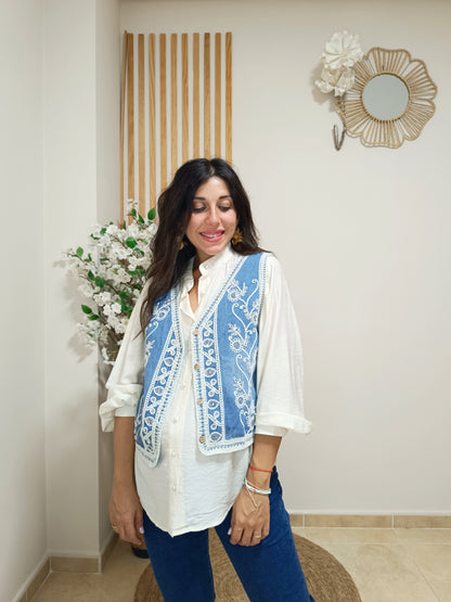 Chaleco denim Edurne