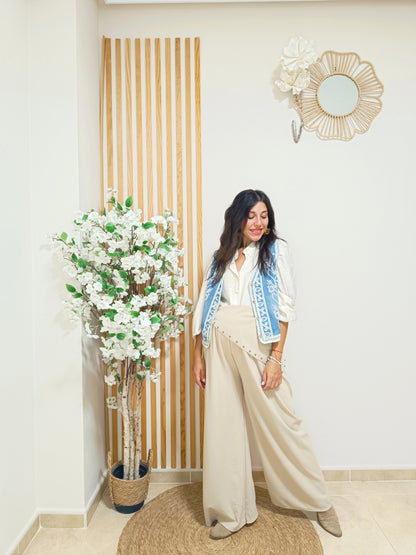 Pantalón Selene beige
