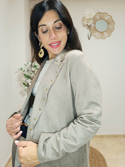 Chaqueta Arizona taupe