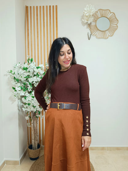 Falda antelina Carla caldera
