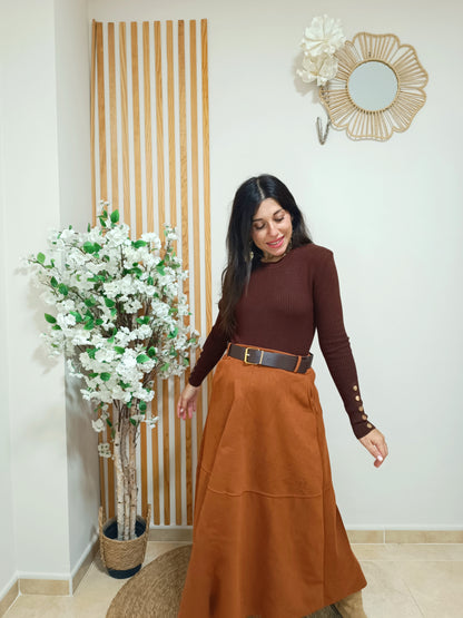 Falda antelina Carla caldera