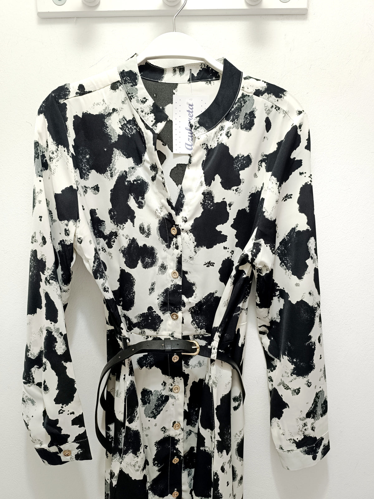 Vestido Black Cow