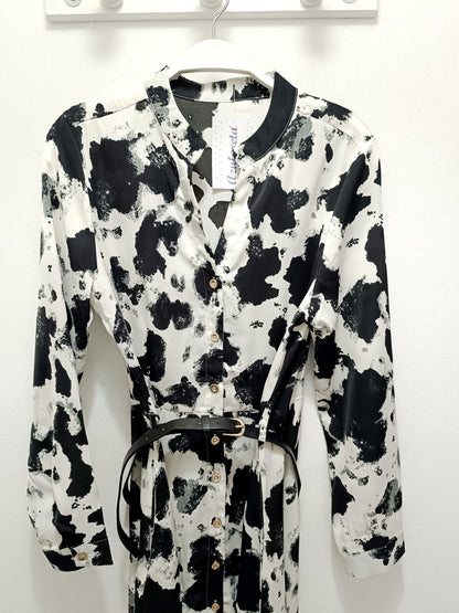 Vestido Black Cow