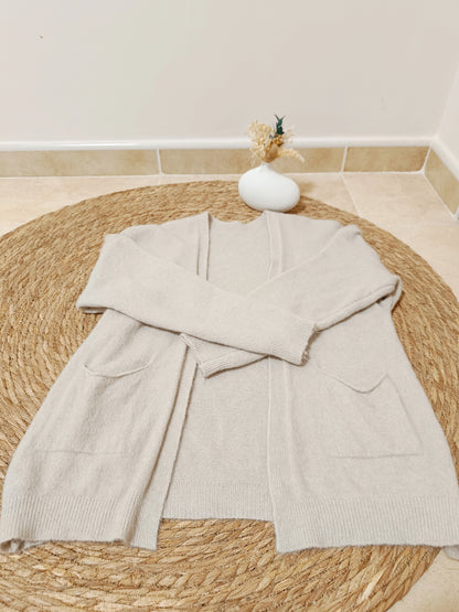 Chaqueta punto Hanna beige