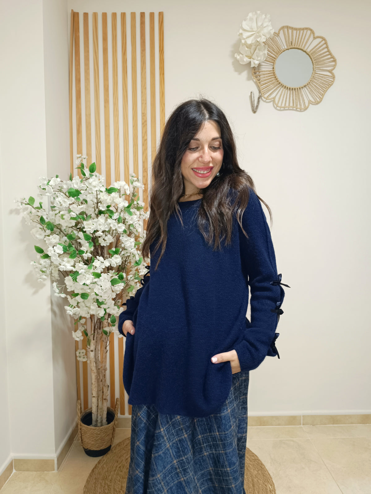 Jersey Sweet azul marino