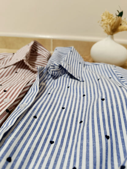 Camisa Roma azul