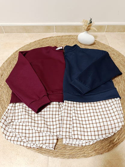 Sudadera Dakota granate