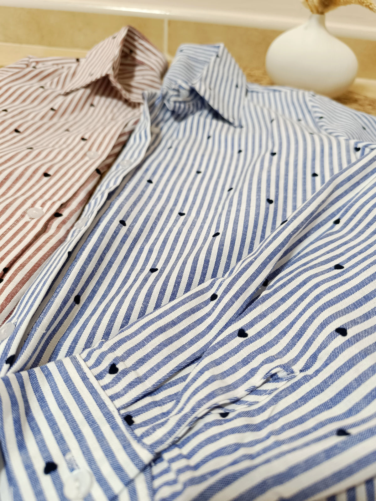 Camisa Roma azul